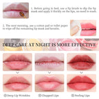 4 PCS Honey Lip Balm Pot, Strawberry & Honey Lip Mask, Hydrate & Moisturizing - Image 7
