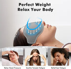 Sleep Eye Mask for Men Women, Weighted Sleeping Mask for Side Sleeper, Travel - Image 3