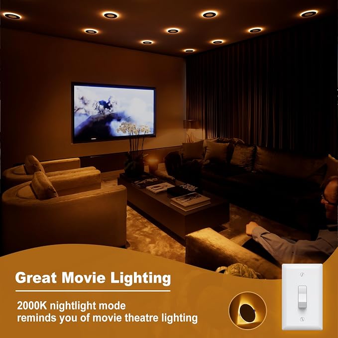 VOLISUN 12 Pack 4 Inch Black Recessed Light - Image 5