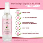 Rose Linen and Room Spray, Natural Pillow Spray Made - Image 8