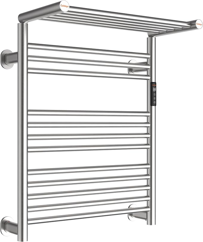 High-Density Foldable Heated Towel Rack, Smart Dual-Zone App/Voice Control - Image 9