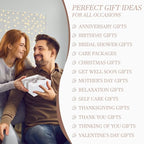 EXTALOW Spa Gifts for Women Bath and Body Gift Basket Mothers Day Gifts Coconut - Image 5