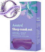 ASUTRA Silk Eye Pillow for Sleep, Weighted Eye Mask, Meditation & Light - Image 8