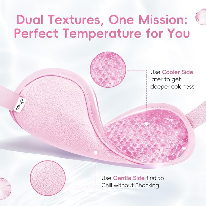NEWGO Cooling Gel Cold Eye Mask - Image 3