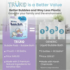 TruKid Bubble Podz Bubble Bath for Kids, & Babies, Tear Free Gentle & - Image 3