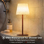 EZVALO Spa-Like Shower Lamp – IP65 Waterproof Bathroom Lamp, 4500mAh - Image 2