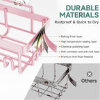 Veken Large Capacity Shower Caddy 6-Pack, No Drilling & Rustproof, Adhesive - Image 4
