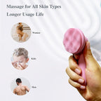 2 PC Silicone Facial Cleansing Brush Facial Scrubber Manual Exfoliating Facial - Image 5