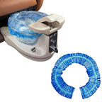 Transparent Blue Pedicure Liners Disposable, Pedicure Bowl Liners by Unknown