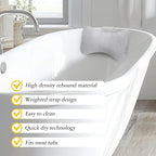 Hot Tub Pillow，Bath Pillow for Headrest，Universal Spa Pillow Height Adjustable - Image 6