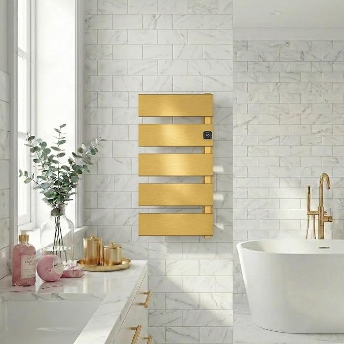 Electric Towel Warmer, Heated Towel Rack - Image 2