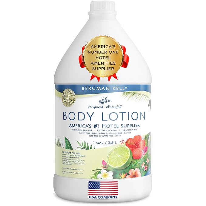 BERGMAN KELLY Refill Gallon Size Lotion, Delight Your Guests by BERGMANKELLY