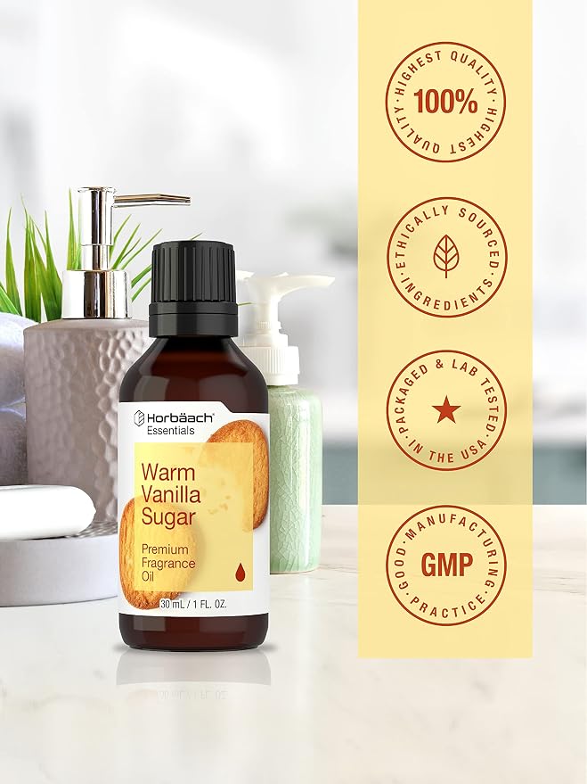 Horbäach Warm Vanilla Sugar Fragrance Oil | 1 Fl Oz | Premium Grade | - Image 5
