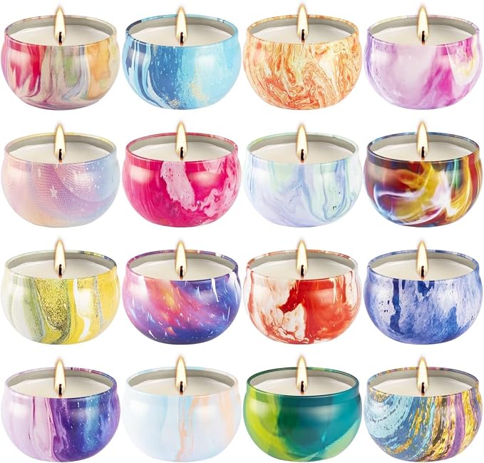 YOROXRG 16 Pack Scented Candles Gift Set by YOROXRG