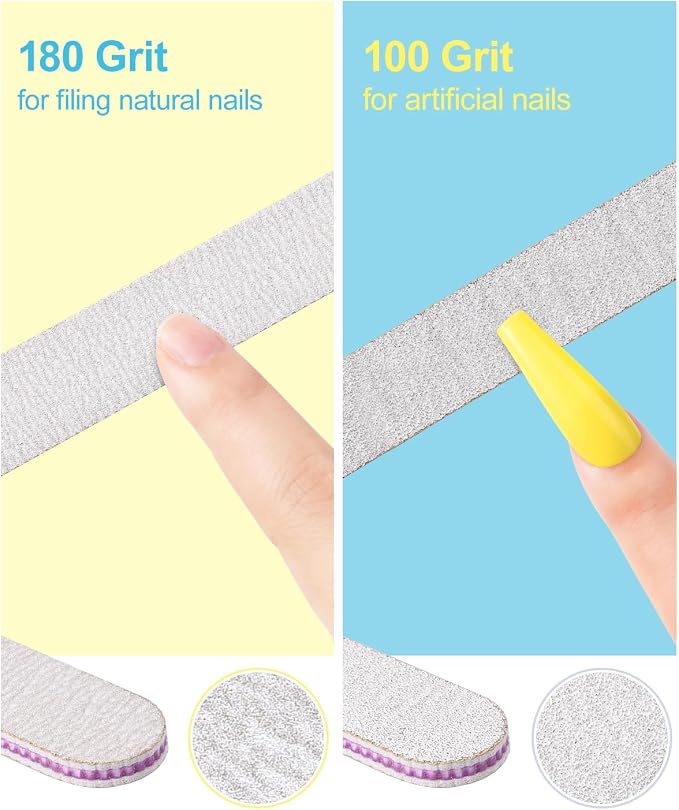 MORGLES Nail Files and Buffers Set, Manicure Kit - Image 4