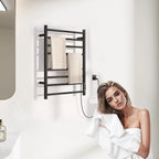 Heated Towel Racks for Bathroom, Wall Mounted Electric Towel Warmer Racks - Image 5