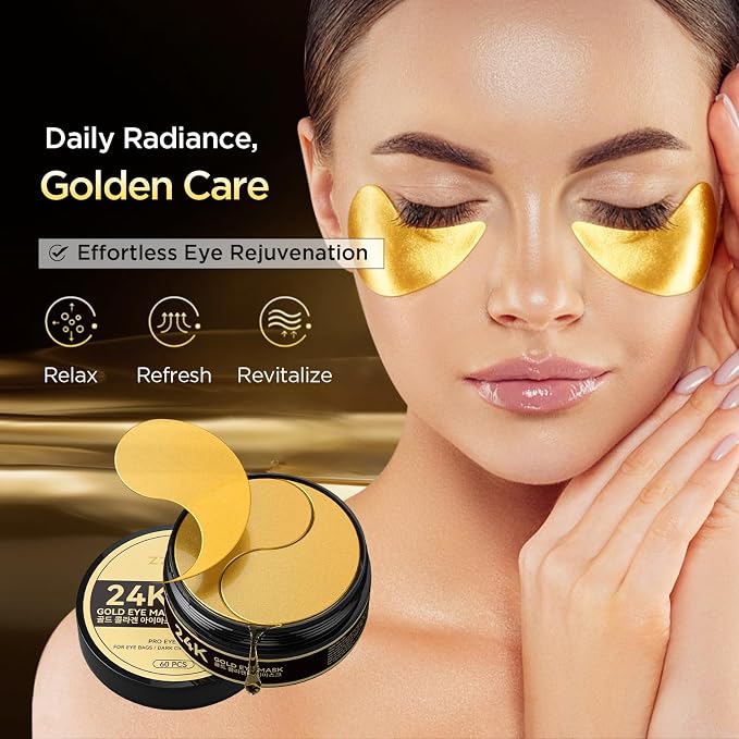 24k Gold Eye Patches - Image 2