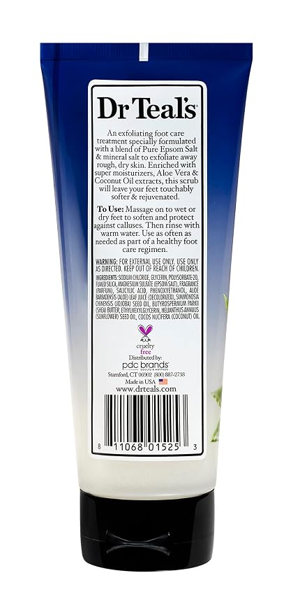 Dr. Teal's Gentle Exfoliant Foot Scrub - Image 2