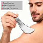 Stainless Steel Muscle Scraper Tool, Gua sha Scraping Massage Tool IASTM Tools - Image 2