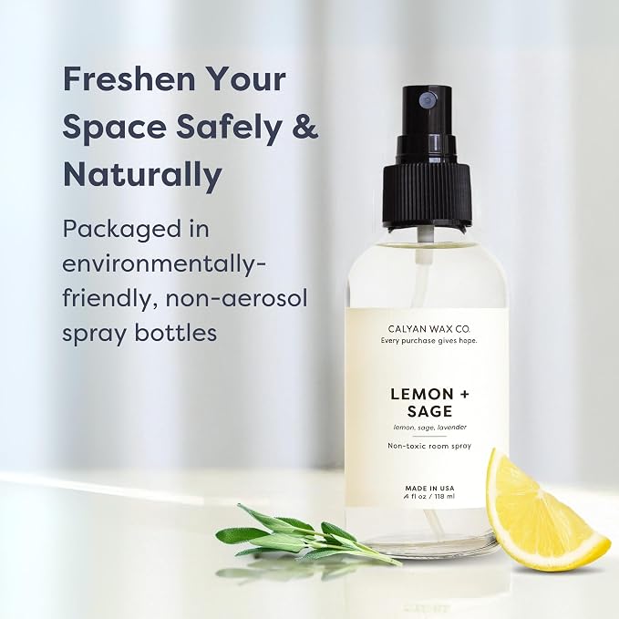 Calyan Wax Co. Lemon & Sage Room Spray - Image 5