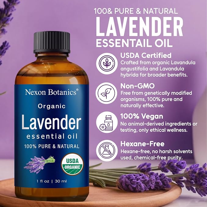 Organic Lavender Essential Oil 30 ml - Image 3