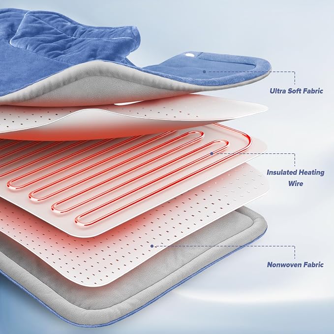 Mothers Day Gifts for Mom, Heating pad for Neck, 3X Deeper Pain Relief - Image 9
