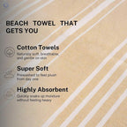 Cotton Turkish Beach Towel - Image 2