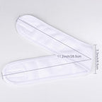 Whaline Spa Facial Headband Head Wrap Terry Cloth Headband 4 Counts Stretch - Image 2