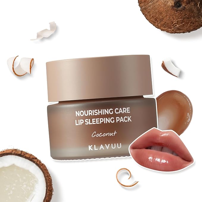 Klavuu Lip Mask Sleeping Pack – Overnight Deep Hydrating Korean Lip Balm by KLAVUU