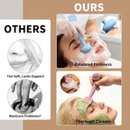 2 Pack Silicone Face Scrubber, 2 in 1 Facial Cleansing Brush & Face Mask - Image 5
