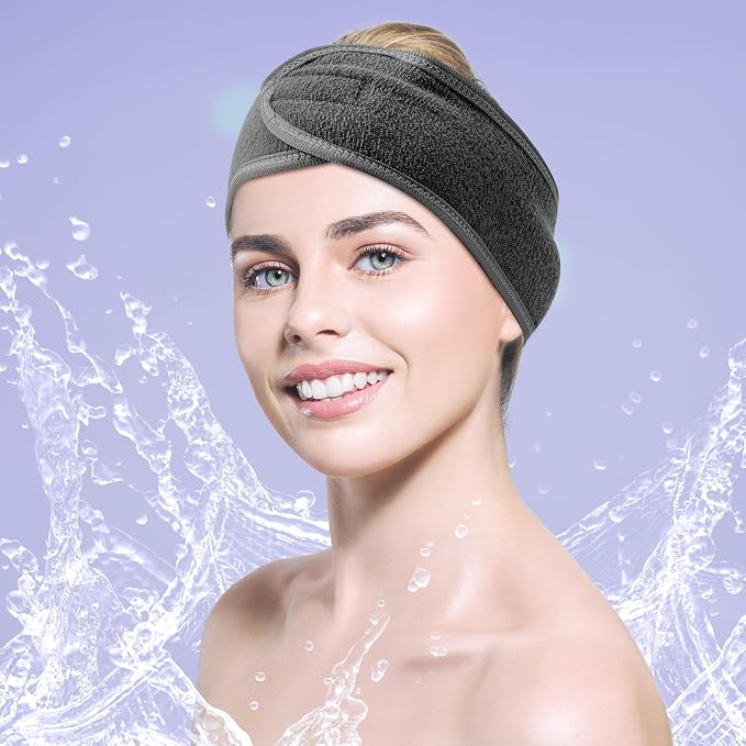 Hoteam 30 Pack Spa Headband Facial Esthetician Hair Wrap - Image 2