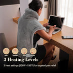 COMFIER Large Heating Pad for Back, FSA Eligible HSA Heating Pad for Neck and - Image 3