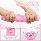 Microfiber Hair Towel Wrap for Kids Hair Drying Towel Wrap - Image 2