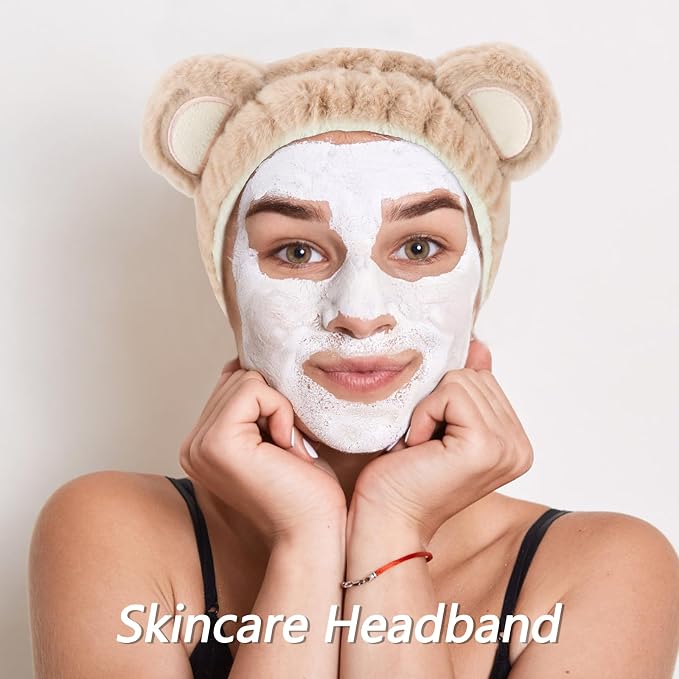 VELSCRUN Spa Headband, Makeup Face Wash Skincare Headbands, Stuff - Image 4
