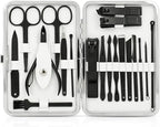 Manicure Set, Jubolion 19pcs Stainless Steel Professional Nail Clippers by Jubolion