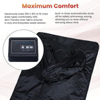 Lcoco&Dream Portable Sauna Blanket, Dual Sided Temperature Control，Relaxation - Image 6