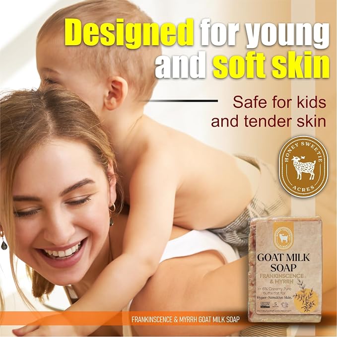 Honey Sweetie Acres Frankincense Goat Milk Soap - Image 5