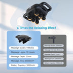 Six Head Massage Gun with 50 Adjustable Intensities & 9 Modes, Massage Gun - Image 7