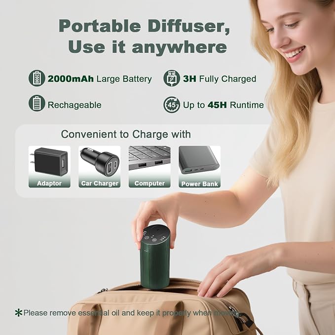 Waterless Essential Oil Diffuser - Image 5