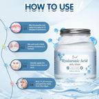 Pjordo Jelly Masks Set for Facials Professional, Hyaluronic Acid Jelly Mask - Image 7