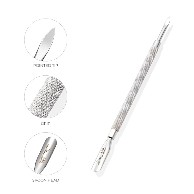 NGHIA Pusher - S-506 | Double–Ended Nail Cleaner and Spoon Pusher | Premium - Image 4