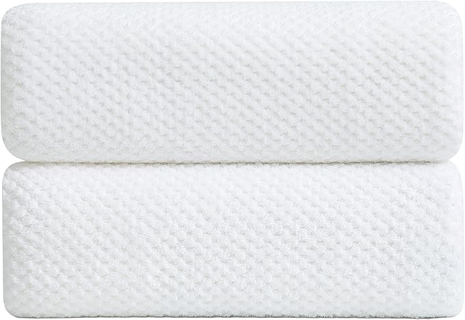 2 Piece Hand Towels Set, 100% Microfiber by Smuge