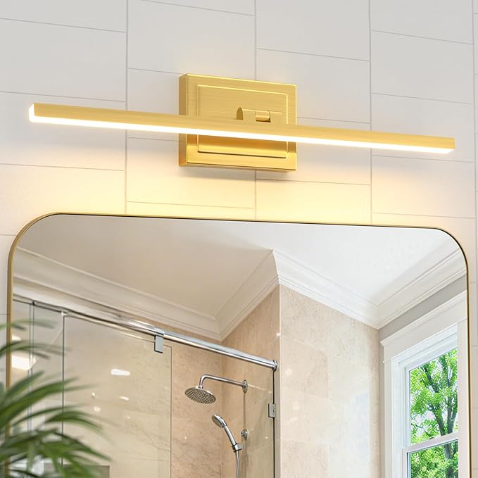 VOLISUN Bathroom Vanity Light 24 inch, 14W Dimmable 5CCT Led Bathroom Light by VOLISUN