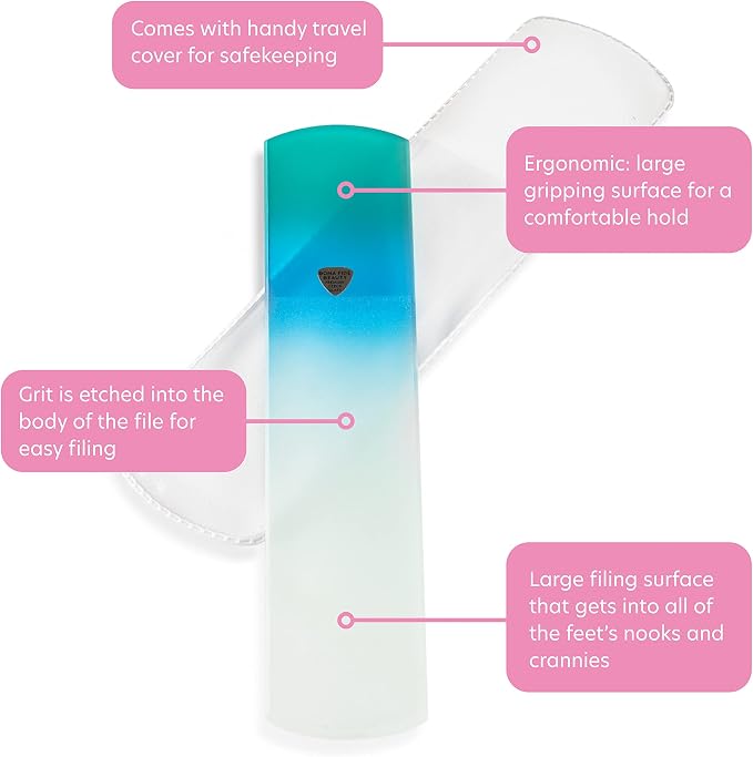 BONA FIDE BEAUTY Czech Glass Foot File - Image 2