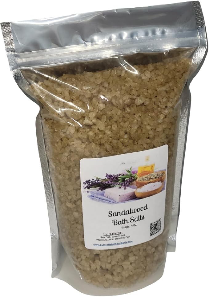 Bath Salts | 4lb Bag | Choose Your Scent | Epsom Salt | Sea Salt| Bathing | by Bulk+Salts+Bath+%26+Body