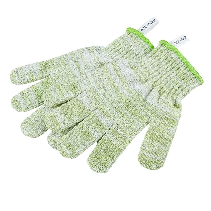 EcoTools Bath + Shower Gloves 6 Pack, Exfoliating Gloves Remove Dead Skin & - Image 6