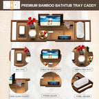 Premium Bathtub Tray Caddy - Image 3