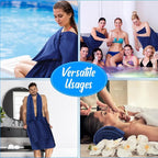 SmoothNovelty 16 Pack Microfiber Bath Towels Bulk 27'' x 60'' Oversized Beach - Image 6