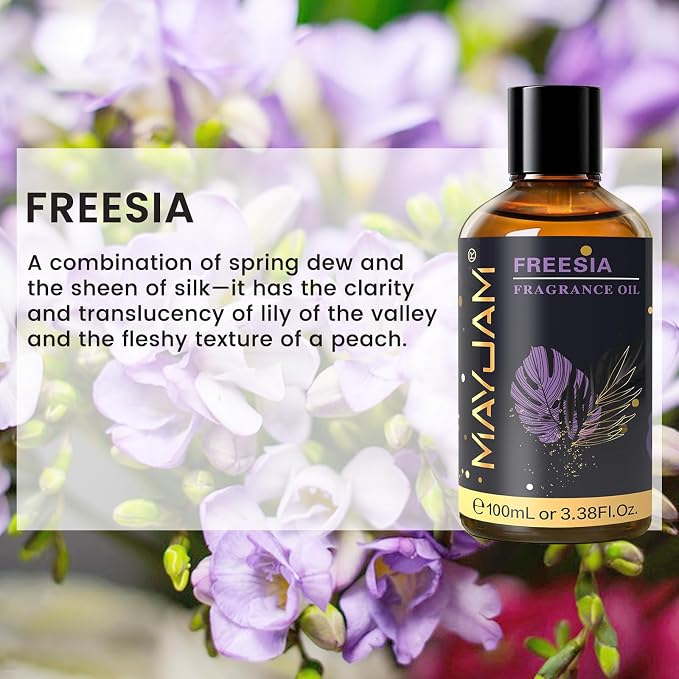 MAYJAM 100ML/3.38FL.OZ Freesia Fragrance Oils - Image 3