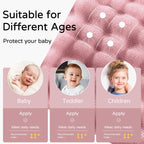 Yoofoss Hooded Baby Towels for Newborn 2 Pack 100% Muslin Organic Cotton Baby - Image 5